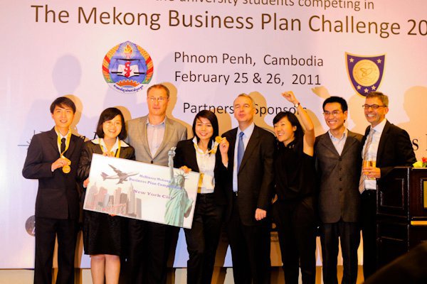 Gold Medalist, Mckinsey Mekong Business Challenge 2011 in Phnompenh, Cambodia